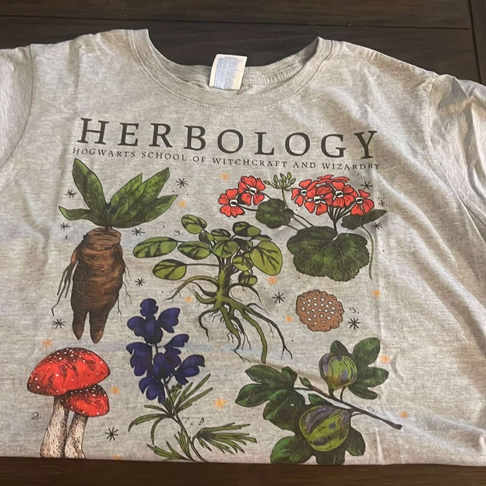 Harry Potter herbology tshirt